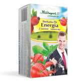 Chá energético fixo com guaraná 20 sachês HERBAPOL